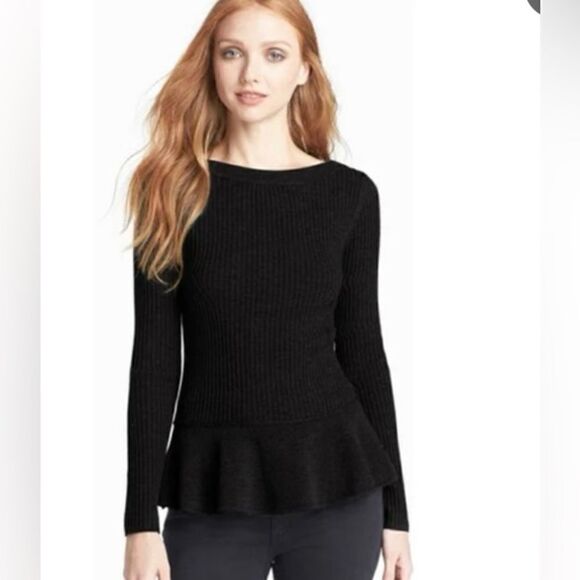 #50  TORY BURCH Ramona Merino Wool Sweater - Picture 2 of 7